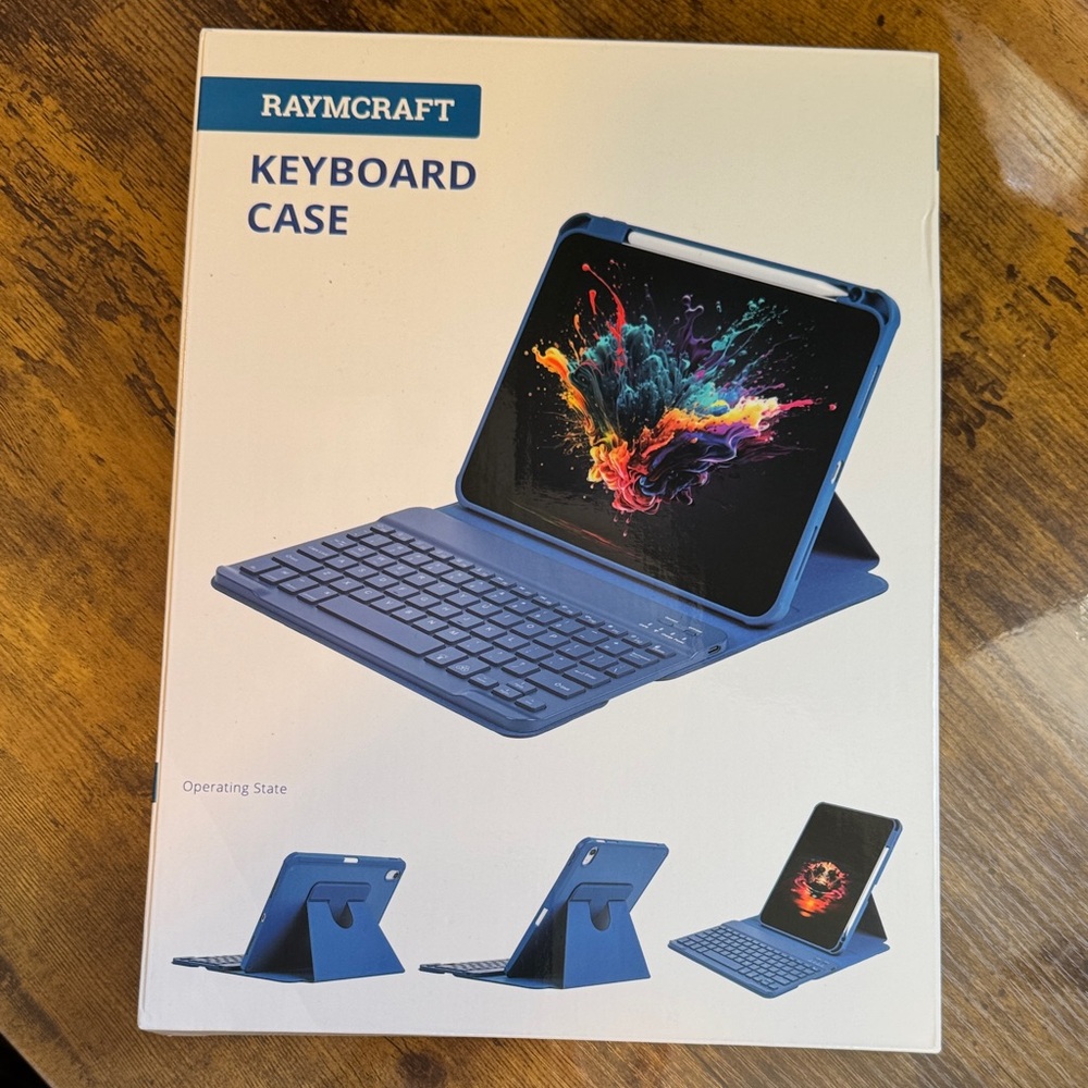 Bluetooth Keyboard - Blue - Picture 6 of 8